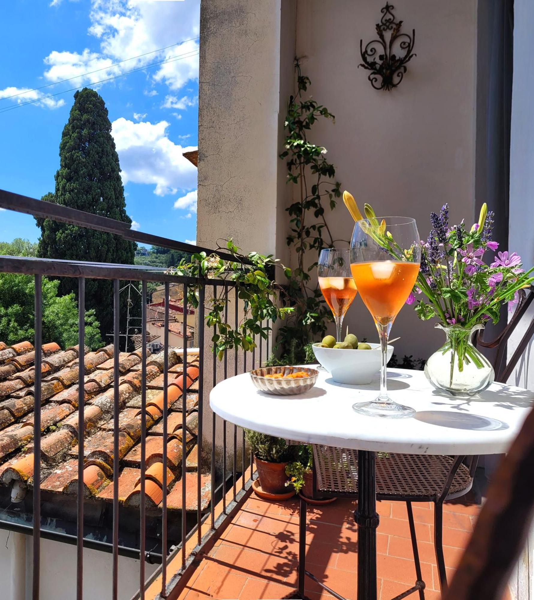 Vista Su Giardini Storici In Oltrarno Apartment Флоренция Екстериор снимка